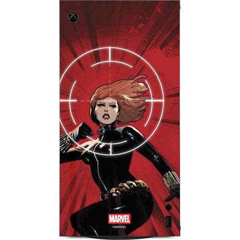 Marvel Black Widow Widowmaker XBox Series X Digital Edition Console Skin